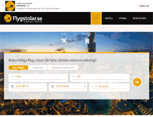 Tablet Screenshot of flygstolar.se